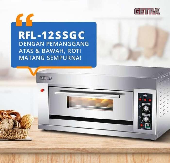 Gambar Grosir GETRA RFL 12 SS SSGC - GAS BAKING OVEN 1 Deck 2 Tray - GARANSI dari Dewi Aura undefined Tokopedia