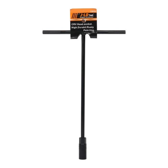 Gambar JLD Kunci shock T 8 10 12 14 17MM kunci sok T MURAH Kunci Socket HEX Alat Kunci Pas Soket CR-V - Hitam, T12 dari JLD.Tools undefined Tokopedia