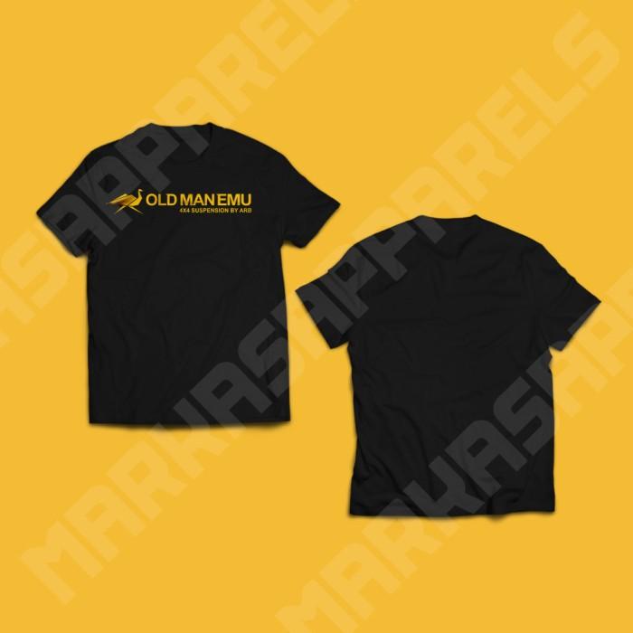 Jual Kaos Tshirt Old Man Emu Flat Logo Abu-abu, M Bandung
