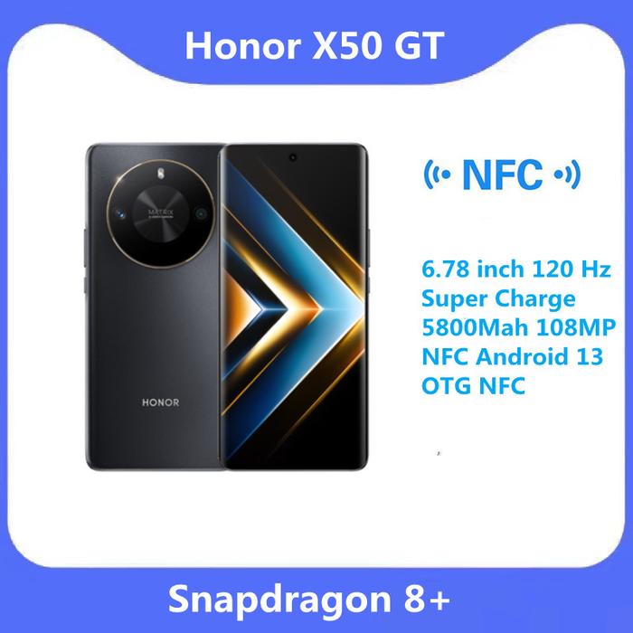 Jual Original Official Honor X50 GT 5G Cell Phone Snapdragon8+