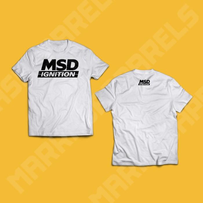 Gambar Kaos Tshirt MSD Flat Two - Putih, S dari MarkasHobby undefined Tokopedia