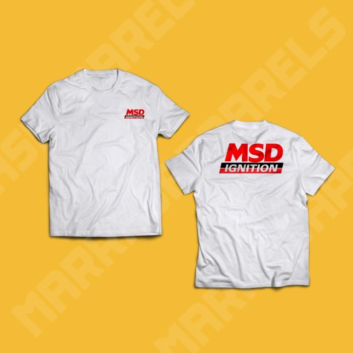 Gambar Kaos Tshirt MSD Double Color - Putih, S dari MarkasHobby undefined Tokopedia