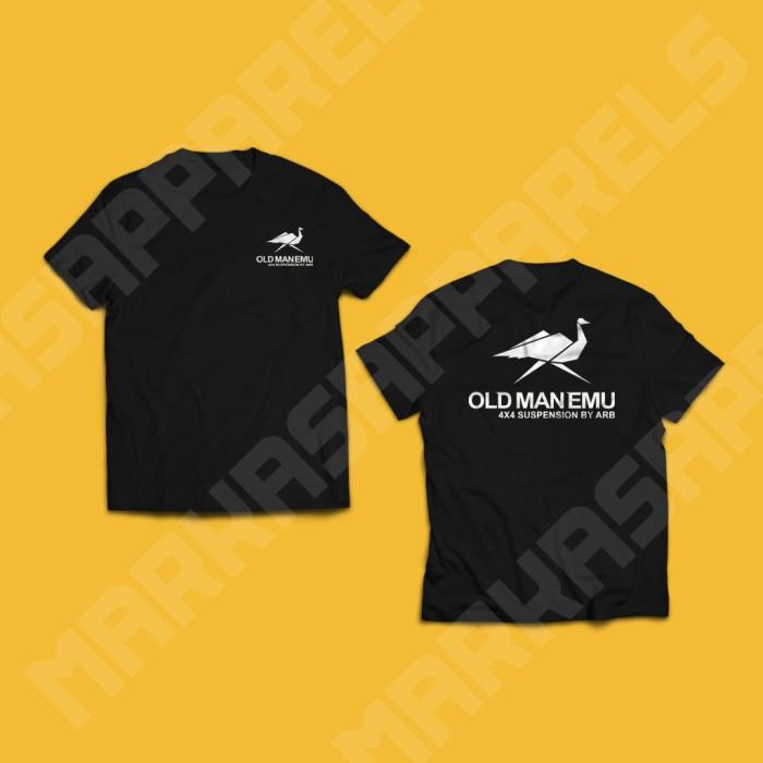 Jual Kaos Tshirt Old Man Emu Origami Hitam, M Bandung