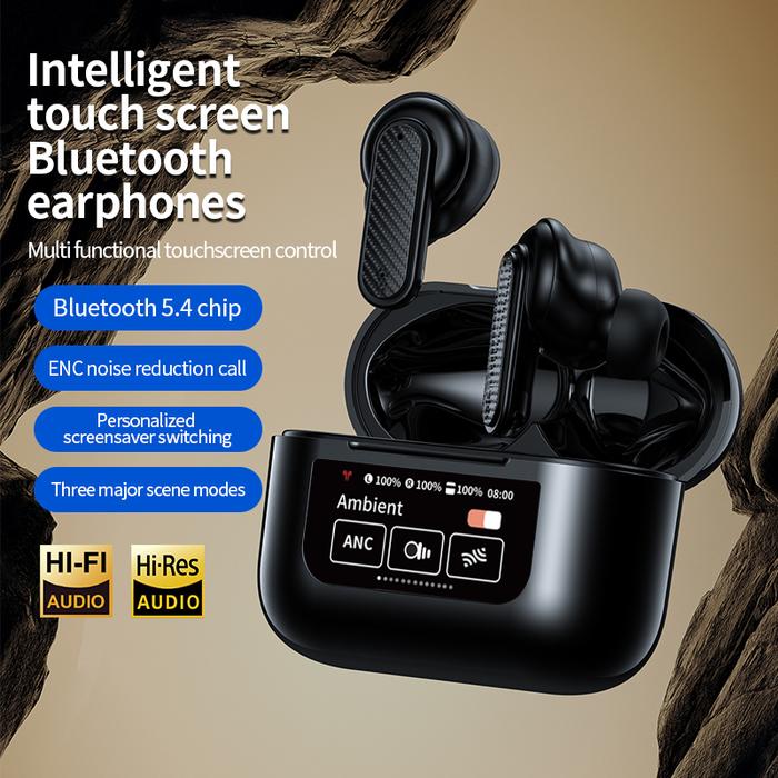 Jual TWS Earbuds ANC Active Noise Cancellation Earphone With Touch