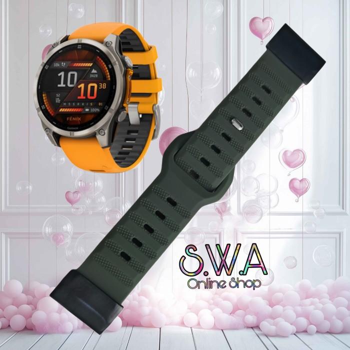 Jual Strap Soft Rubber Quickfit Quick Fit Easy Release Watch Band