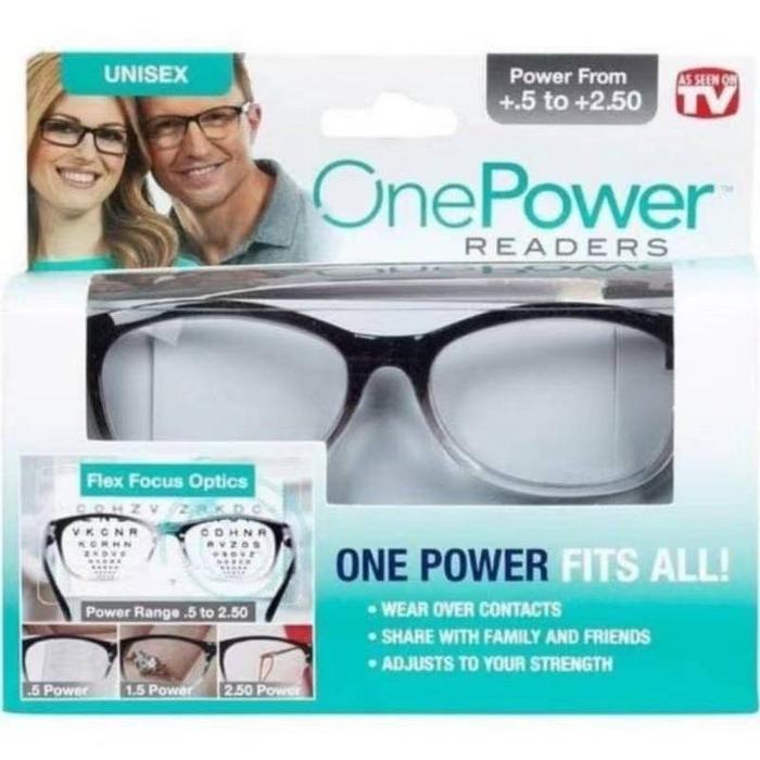 Gambar Kacamata Baca Plus Auto Focus ONE POWER READERS ORIGINAL 100% !!! READY LENSA OVAL & LENSA KOTAK - BISA BAYAR DI TEMPAT / COD - OVAL BENING dari EraDigitalAbadi undefined Tokopedia