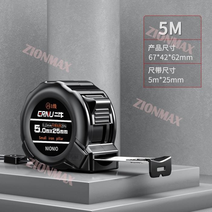 Gambar Meteran 10 Meter Paling Kuat/Meteran Digital Laser/Meteran Original Japan/Meteran Baja Anti Karat/Meteran 7 5 Meter Anti Karat/Paket Meteran Dan Waterpass/Meteran Tukang 10 Meter Bangunan/Meteran Anti Karat Original Tebal/Meteran Baja Tahan Air NMR - hitam-5M*25mm dari polosia undefined Tokopedia