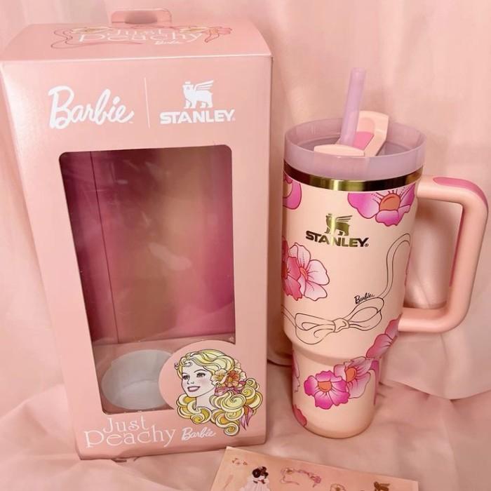 Gambar ikohstore2 READY STOCK Stanley x Barbie Mattel Quencher tumbler 40oz Original full box - Peachy dari ikohstore2 undefined Tokopedia