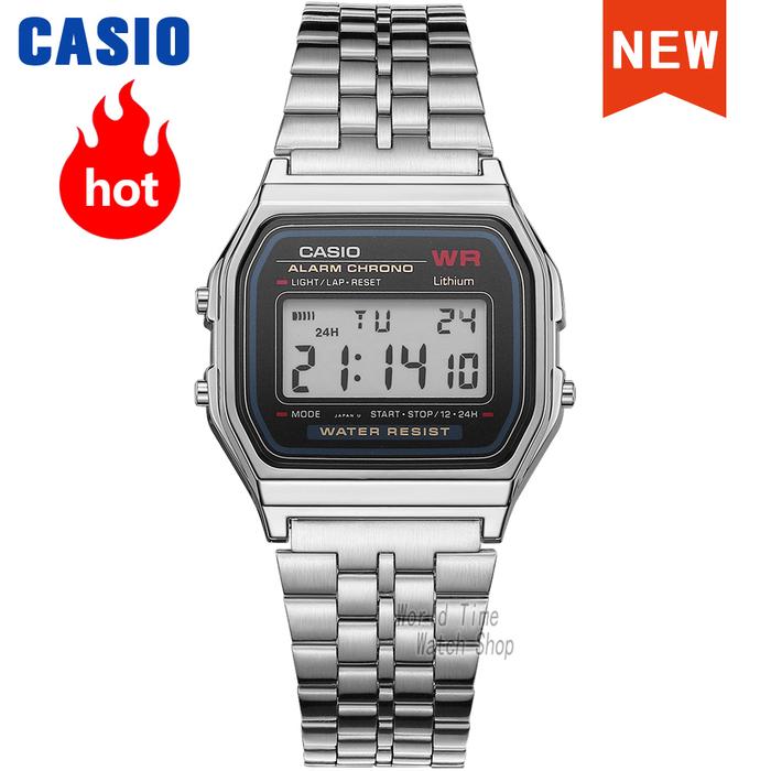 Casio Watch Silver Watch Men Set Brand Luxury Led Digital Waterproof Quartz  Men Watch Sport Military Wrist Watch Relogio Masculi