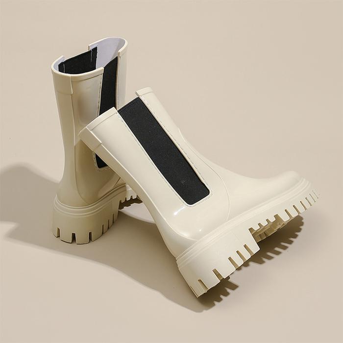 Jual Women Rain Shoes Anti-slipping Garden Shoes Waterproof