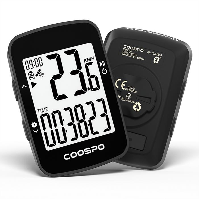 Jual CooSpo BC26 Wireless Bike Computer GPS Speedometer Odometer