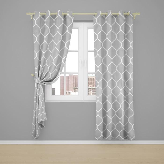 Gambar Gorden Jendela Gorden Pintu minimalis size L120cm X T225cm smokering K LP - Chain, L120xT100cm dari Berkah Saluyu undefined Tokopedia