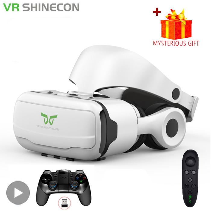 Jual VR Glasses Virtual Reality 3D Headset Helmet For Android