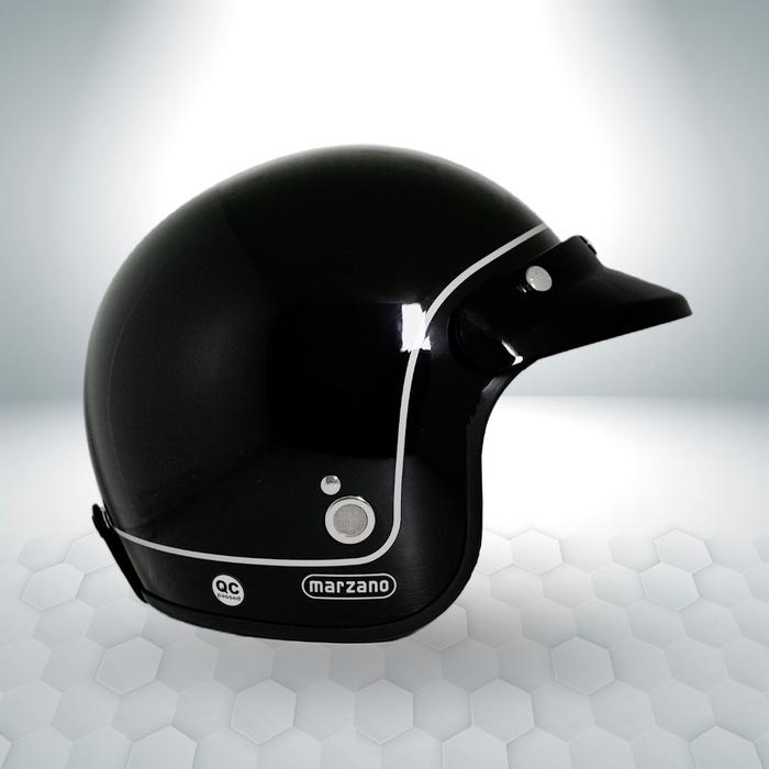 Gambar SEDIA Helm /Bogo Marzano Solid Silver - LIST RUBBER, L dari Home's Multishop undefined Tokopedia