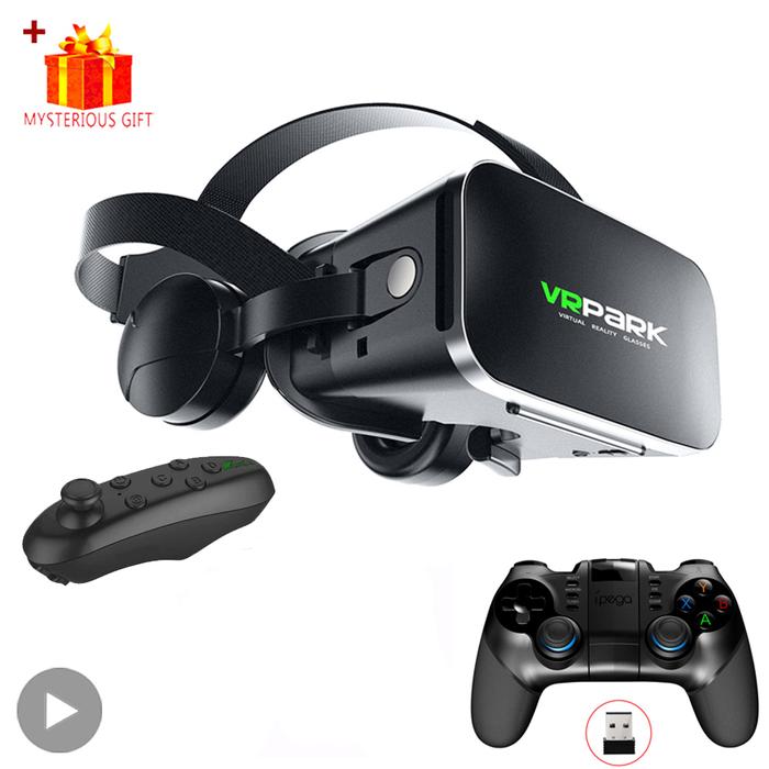 Jual Virtual Reality VR Glasses 3D Headset Bluetooth Devices Smart