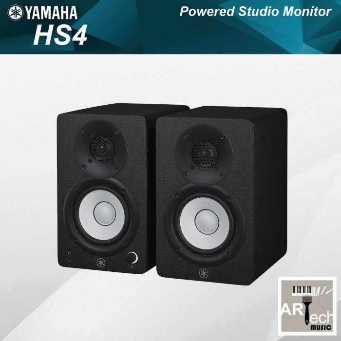 Gambar Yamaha HS4 / HS 4 / H S4 - Studio Monitor Speaker - Black dari Artech Music undefined Tokopedia