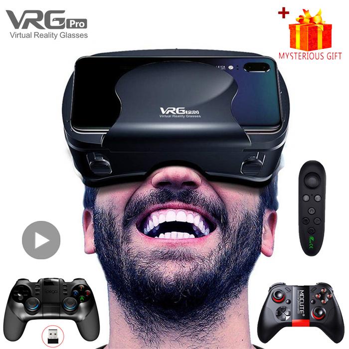 Jual VRG Pro VR Glasses Virtual Reality Headset Devices Viar 3D
