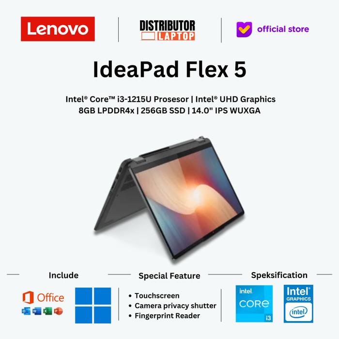 Jual Terlaris Lenovo Ideapad Flex 5i Intel core i3 i5 i7 AMD