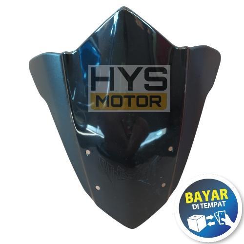 Gambar Visor Windshield Vixion NVA Advance 2015 2016 - Winsil Tameng Variasi Tinggi 28 cm Aksesoris Motor Yamaha Motorcycle - HITAM PEKAT dari tabur319 undefined Tokopedia