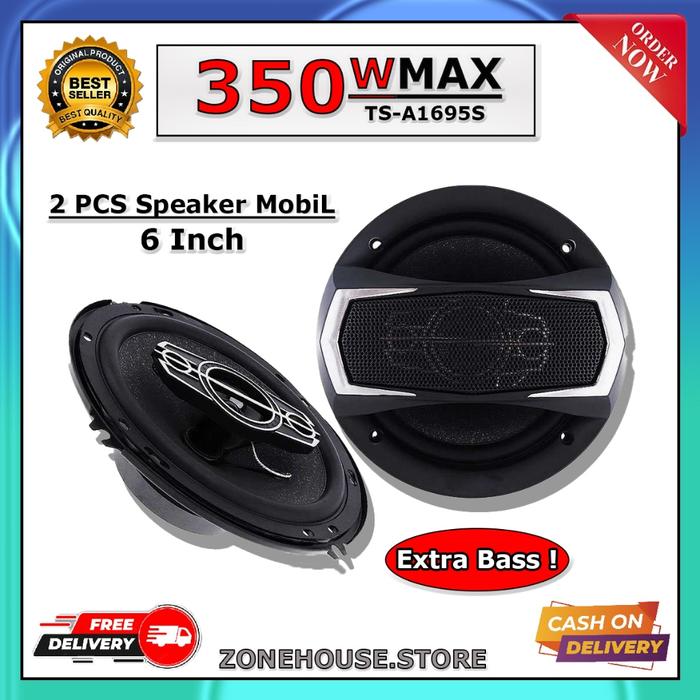 Jual Bisa Cod Pcs Pioneer Audio Speaker Mobil 4-Way