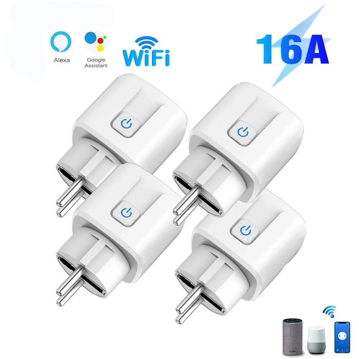 Tuya Smart Life Google Assistant Smart Socket Jual Tuya WiFi