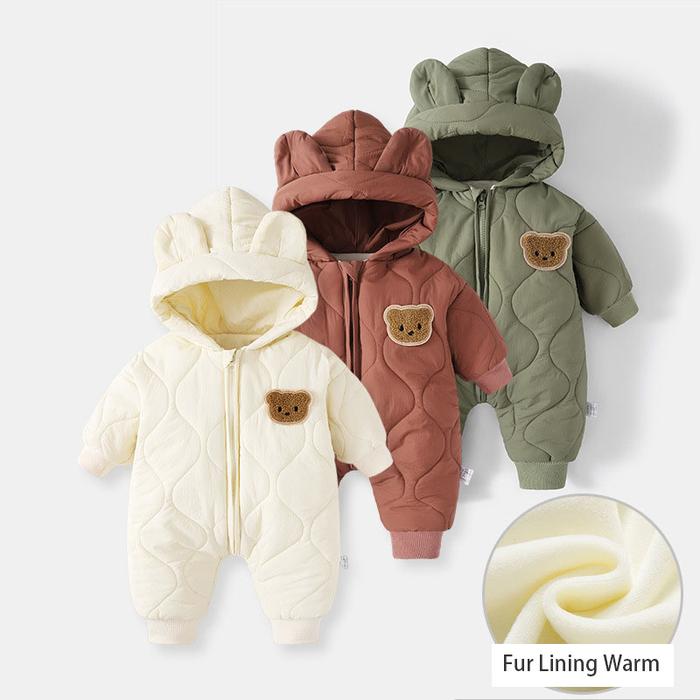 Jual Winter Baby Outwear Clothing Fur Lining Warm Thick Toddler