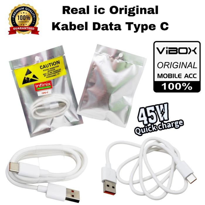 Gambar AYOOOLLARIZSS!! Real ic 45w Original Kabel Data Infinix Type C Usb Fast Charging FOR : Note 30 , Note 40, GT 20 Pro, Note 40 5G, Zero 20, Zero 30, Zero X, Hot , Dll - REAL IC TYPE-C dari DivaStore35 undefined Tokopedia