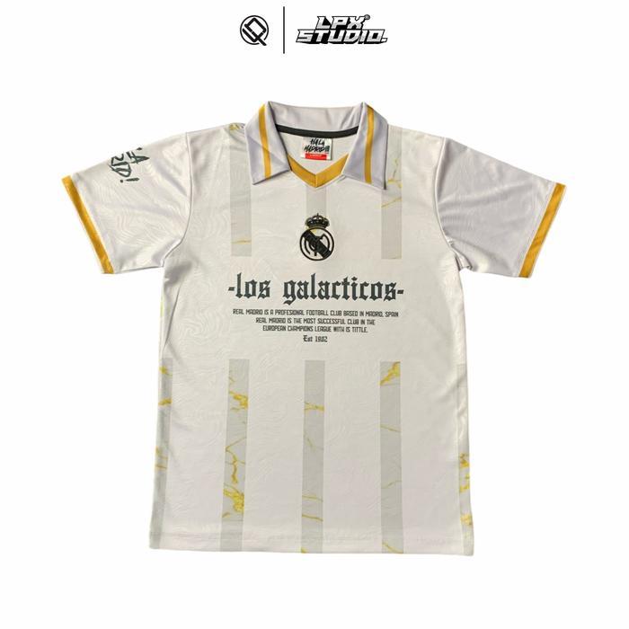 Gambar JERSEY LPX FANTASY REAL MADRID LOGO BORDIR | JERSEY RETRO | JERSEY VINTAGE | JEERSEY FANTASI - JERSEY SAJA, KIDS dari fatih12,, undefined Tokopedia
