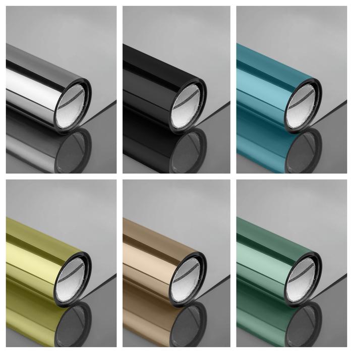 Gambar Reflective Window Film One Way Silver Mirror Glass Film Heat Control Glass Vinyl Anti UV Tint Sun Block Window Sticker Roll dari Xukundi undefined Tokopedia