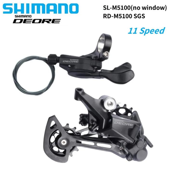 Jual Shimano Deore M5100 Rear Derailleur 11s Right Shifter With/NO