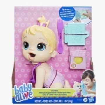 Gambar Baby Alive Lil Snacks Doll Original - Blonde Hair dari CHOEYSTORE undefined Tokopedia