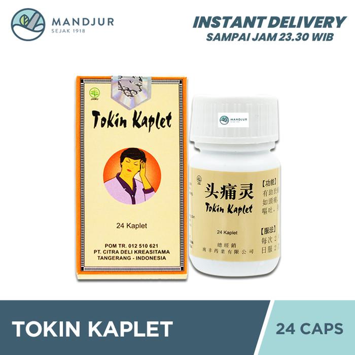 Gambar Tokin Kaplet - Obat Sakit Kepala, Migrain, Pusing dan Nyeri Saraf dari Apotekmandjurofficial undefined Tokopedia