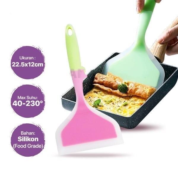 Gambar Spatula Masak Tamagoyaki / Spatula Silikon - RANDOM dari CS Shop88 undefined Tokopedia