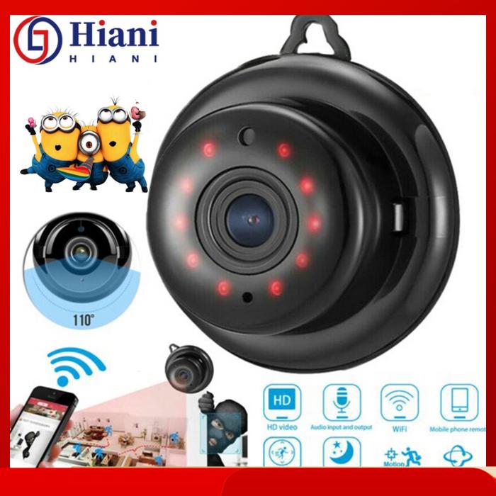 Jual (64GB)IP kamera CCTV V380 mini wifi kamera a1 Tersembunyi