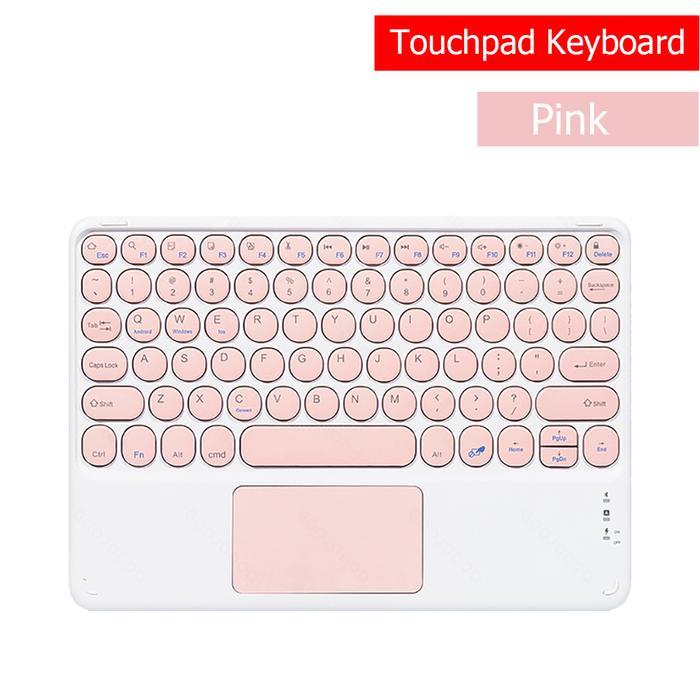 Gambar LEVINO Keyboard Wireless Bluetooth Mini Keyboard Toucad Universal For All Device/ IPad / Tt 2023 Mouse Keyboard Wireless masih ready - Pink dari Media Komputer Nusantara undefined Tokopedia