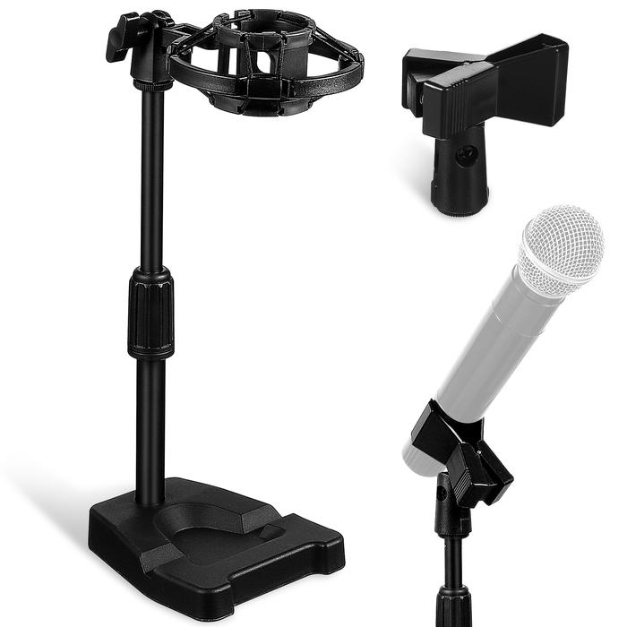 Jual Studio Microphone Stand Microphone Desktop Stand Retractable