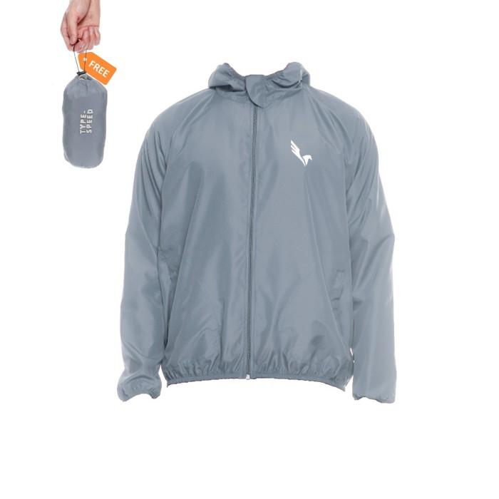 Gambar || PROMO / JAKET SPORT PARASUT RUNNING OLAHRAGA LARI JOGGING ORIGINAL PRIA WANITA ||~~~ - Silver, XXL dari NOIR ST undefined Tokopedia