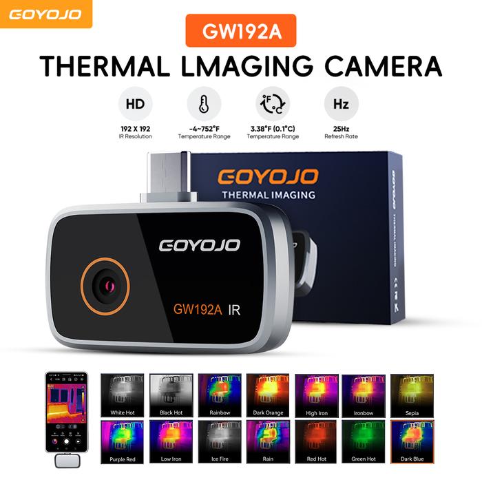 Jual GOYOJO Thermal Imaging Camera GW192A for iPhone Android