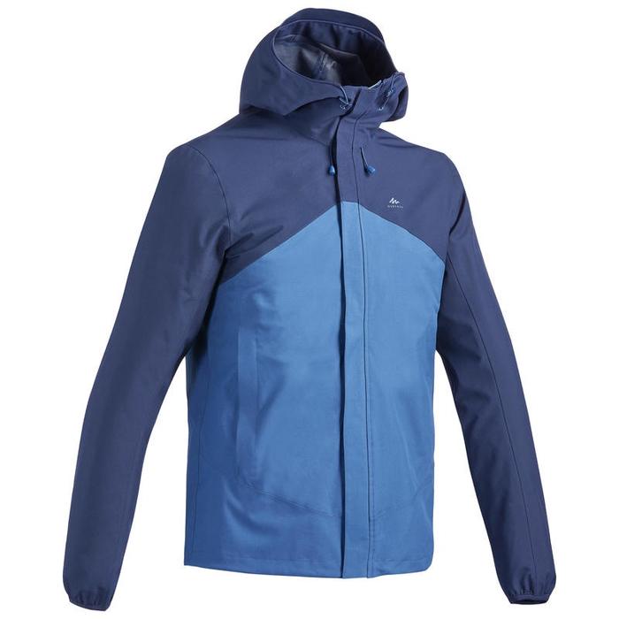 Jual Quechua Men'S Mountain Walking Waterproof Jacket Mh150