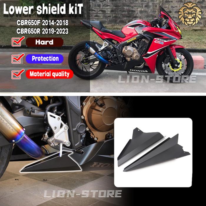 Gambar FOR HONDA CBR650R CBR650F CBR 650 R CBR 650 F 2014 2018 2019 2020 2021 2022 2023 motorcycle accessories Aluminum Lower Body Kit dari iibbuusseennii undefined Tokopedia
