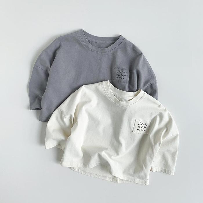 Jual 2025 Spring New Children Long Sleeve Cotton T Shirts Baby