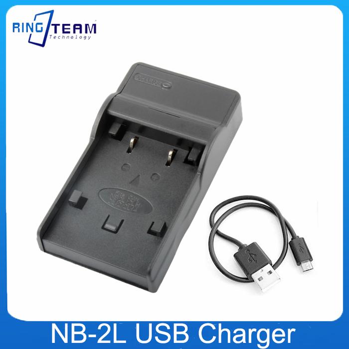 Jual NB-2L NB2L Battery USB Charger for CANON Digital EOS 350D