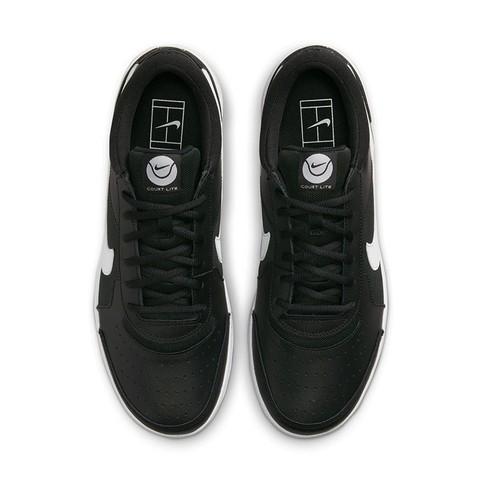 Gratis Sepatu Tenis Pria Nike Zoom Court Lite Blackwhite Packing Aman