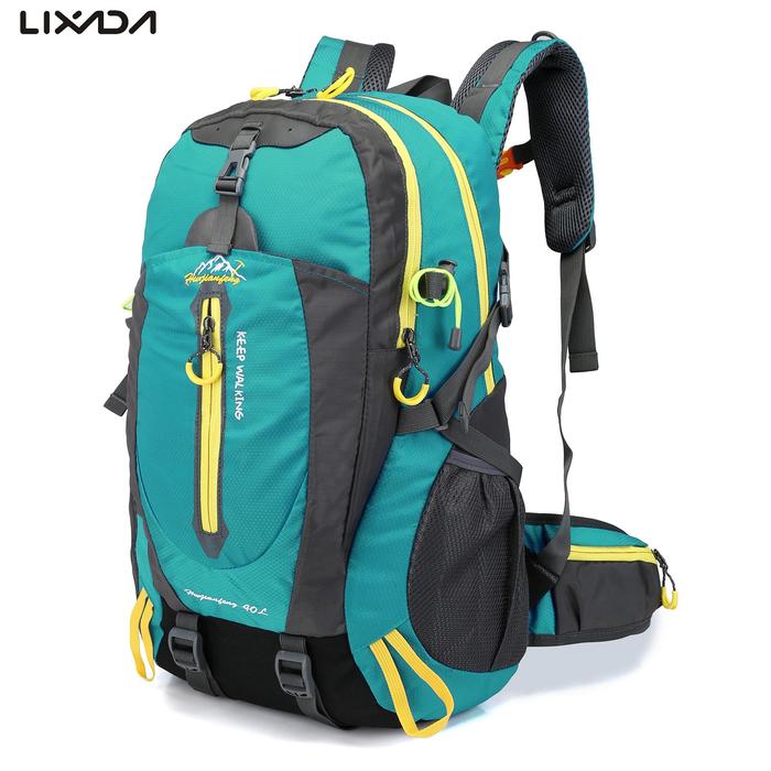 40l Waterproof Climbing Tactical Rucksack Travel Hiking Backpack Laptop  Daypack Trekking Backpack Outdoor Men Women Sport Bag