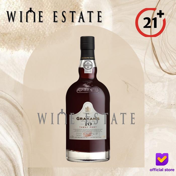 Gambar W&J Grahams / Grahams / Graham 10 YO Years Old (Port Wine)750ml IMPORT dari WEstate undefined Tokopedia