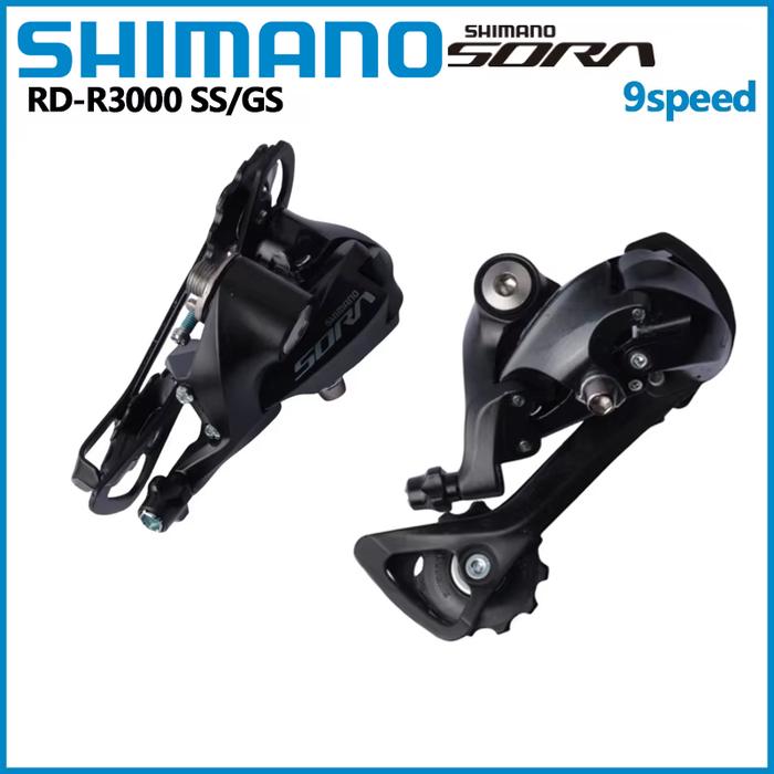 Jual Shimano Sora R3000 RD 9Speed GS R3000 Medium Cage Rear