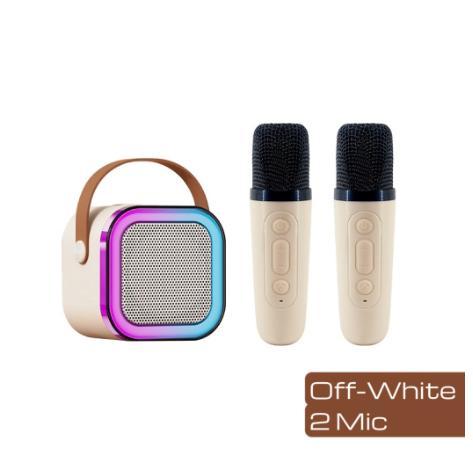 Gambar Murah NEW Mini Speaker Karaoke Bluetooth Microphone Speaker Mic Wireless Rumah Dua Mikrofon Subwoofer Portable Mic Anak Untuk Karaoke Speaker Lampu Led Bluetooth Lengkap MIC Set All-In-One Lucu Luar Ruangan (Terbaik) - 2 mic-white dari Cerry Numa Numa undefined Tokopedia