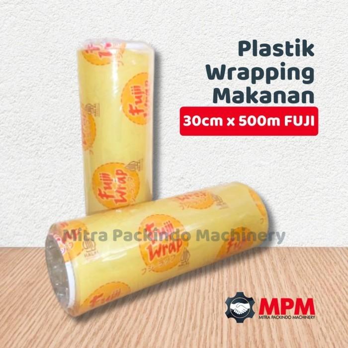 Gambar Plastik Cling Wrap JUMBO 500m / Wrapping Food Grade untuk Makanan - 30cmx500m FUJI dari Mitra Packindo Machinery undefined Tokopedia