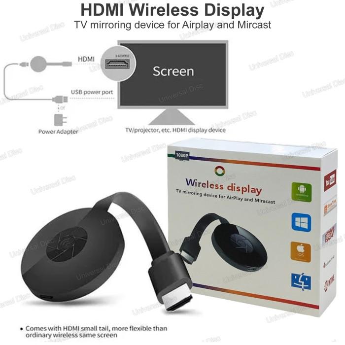 Jual TERMURAH Google Chromecast HDMI Dongle Anycast Wifi Display