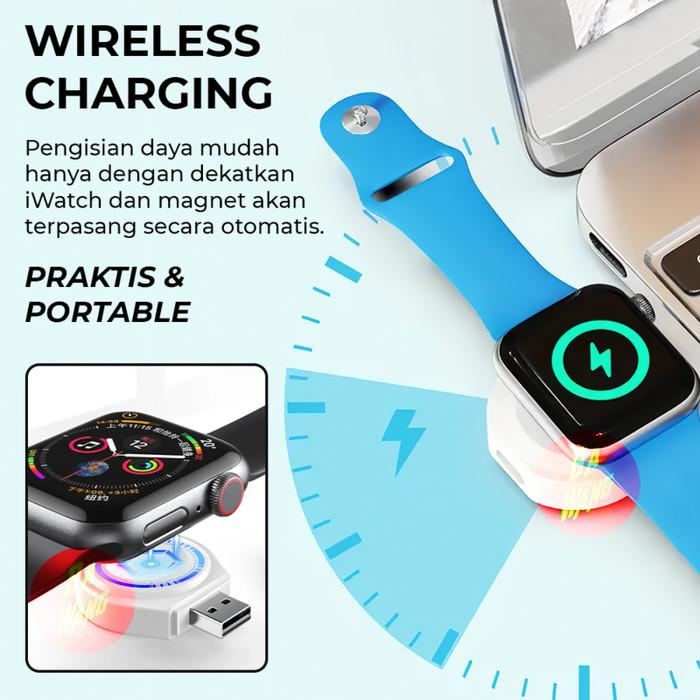 Jual Kliktech- Apple Watch iWatch Portable Magnetic Charger